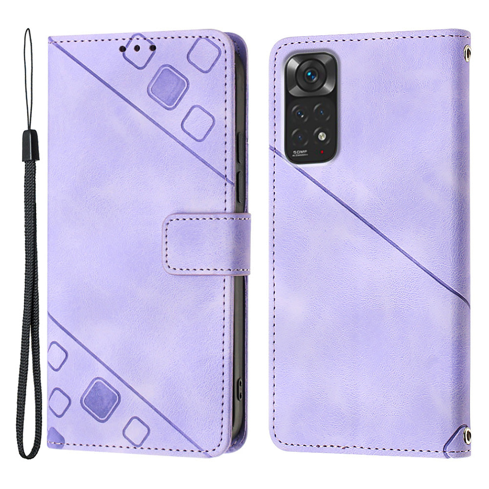 For Xiaomi Redmi Note 11S 4G Note 11 4G (Qualcomm) PT005 YB Imprinting Series-6 Stand Wallet Phone Case Leather Phone Cover For Xiaomi Redmi Note 11S 4G Note 11 4G (Qualcomm) PT005 YB Imprinting Series-6 Stand Wallet Phone Case Leather Phone Cover